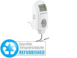 Revolt Thermostat-Stecker:Digitales Steckdosen-Thermostat Versandrückläufer