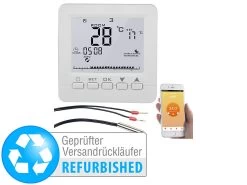 Revolt WiFi Thermostat Heizung:WLAN-Fußbodenheizung-Thermostat, Für Siri, Versandrückläufer