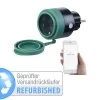 Luminea Home Control Outdoor-WLAN-Mini-Steckdose, Für Alexa, Versandrückläufer