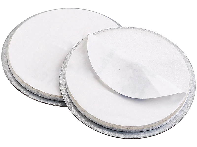 VisorTech Rauchmelder Magnet:4er-Set Magnet-Befestigungssysteme Für Mini-Rauchwarnmelder – Bild 4