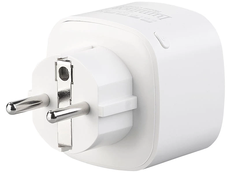 Luminea Home Control Elesion App:WLAN-Steckdose Mit Energiekostenmesser, App Und Sprachsteuerung – Bild 4