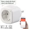Luminea Home Control Elesion App:WLAN-Steckdose Mit Energiekostenmesser, App Und Sprachsteuerung