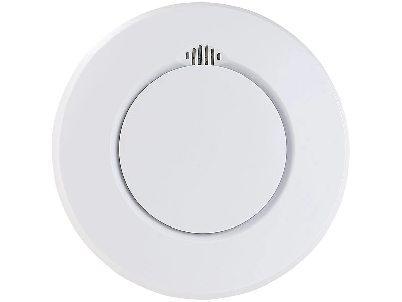 VisorTech Rauch Und Hitzemelder:Funk-Hitze-/Rauchmelder, Vernetzbar Mit Funk-Warnsystem WMS-250, 100 M – Bild 3