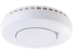 VisorTech Rauch Und Hitzemelder:Funk-Hitze-/Rauchmelder, Vernetzbar Mit Funk-Warnsystem WMS-250, 100 M