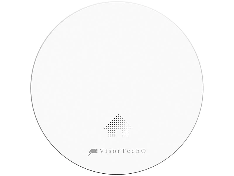 VisorTech Rauchmelder VdS:5er-Set Fotoelektrische Slim-Rauchwarnmelder, 10-Jahres-Batterie, VDS – Bild 8
