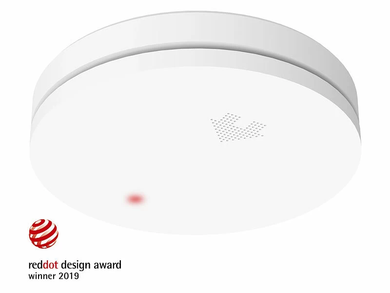 VisorTech Optische Rauchwarnmelder:3er-Set Fotoelektrische Slim-Rauchwarnmelder, 10-Jahres-Batterie, VDS – Bild 10
