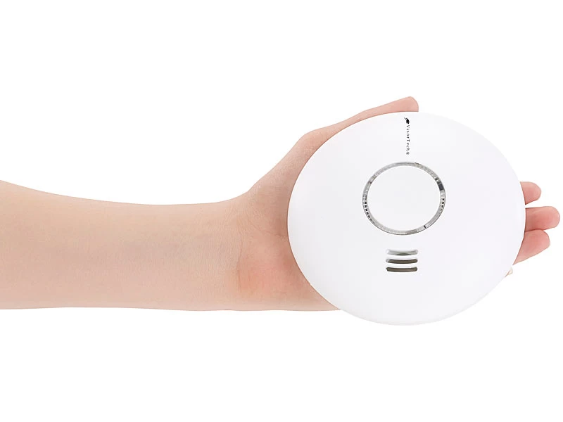 VisorTech Rauchmelder WiFi:WLAN-Rauch- Und Hitzemelder Mit Weltweiter App-Benachrichtigung â Bild 3
