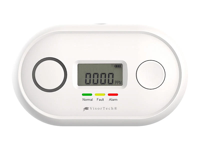 VisorTech Kohlenmonoxid Warner:WLAN-Kohlenmonoxid-Melder, LCD-Display, App, 85dB, Gem. DIN EN 50291-1 – Bild 10