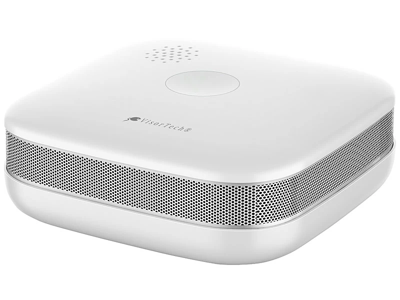 VisorTech Rauchwarnmelder:5er-Set WLAN-Design-Rauchmelder Mit Weltweiter App-Benachrichtigung – Bild 13