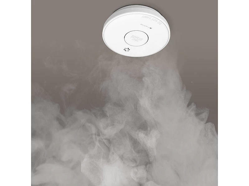 VisorTech Rauchmelder Vernetzbar:3er-Set Drahtlos Vernetzbare Funk-Rauchwarnmelder, 85 DB – Bild 11