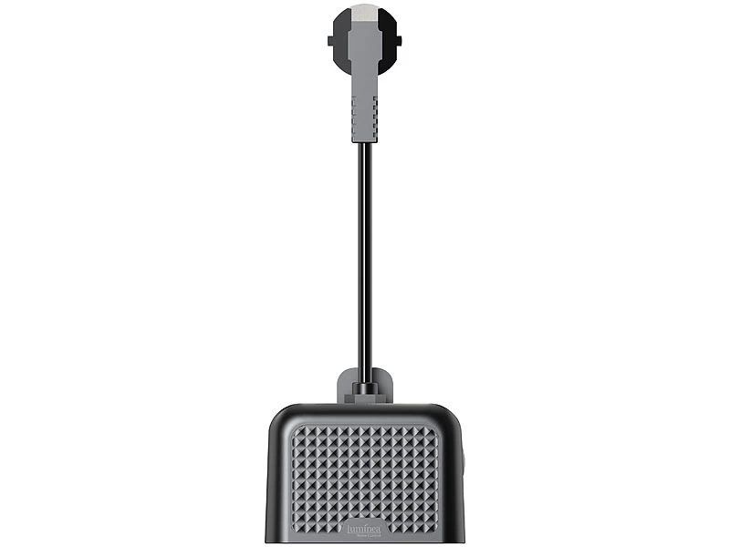 Luminea Home Control Aussensteckdose:Outdoor-WLAN-2-fach-Steckdose Komp. Zu Amazon Alexa & Google Assistant – Bild 7