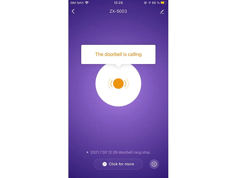 Somikon Klingel:WLAN-Steckdosen-Empfänger & Kinetischer Klingelknopf, App, 100m, 80dB – Bild 10