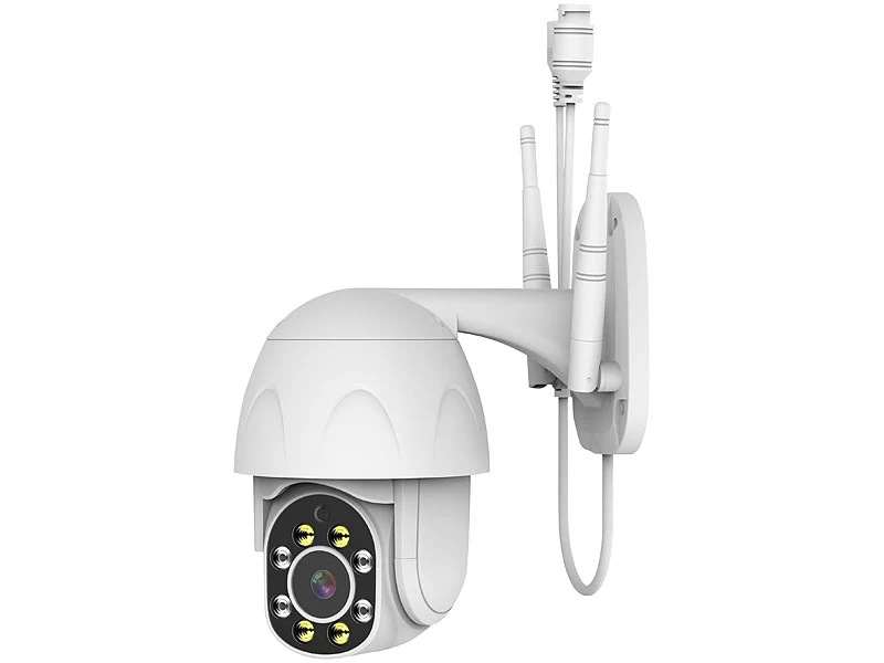 7links WLAN-IP-Kamera Mit Full HD, PT, Nachtsicht, Versandrückläufer – Bild 7