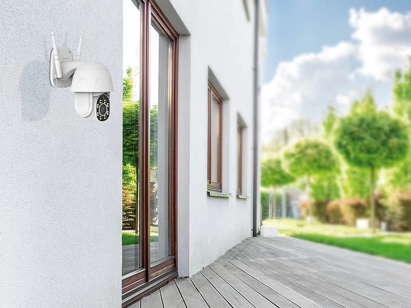 7links WLAN-IP-Kamera Mit Full HD, PT, Nachtsicht, Versandrückläufer – Bild 4