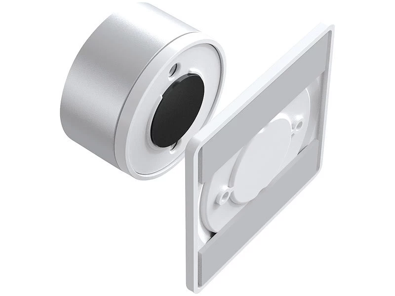 Luminea Home Control Funkdimmer:4er-Set Mobile Lichtschalter & Dimmer Für Lampen LAV-165/175.rgbw – Bild 6