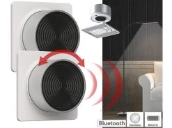 Luminea Home Control Dreh-Dimmer:2er-Set Mobile Lichtschalter & Dimmer Für Lampen LAV-165/175.rgbw