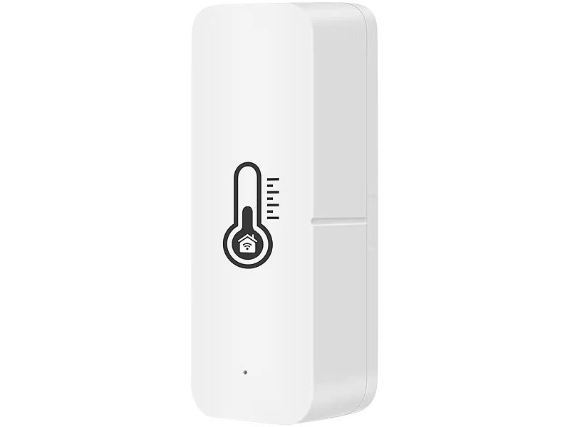 Luminea Home Control Temperatur Datenlogger:4er-Set ZigBee-Temperatur- & Luftfeuchtigkeits-Sensoren Mit App – Bild 8