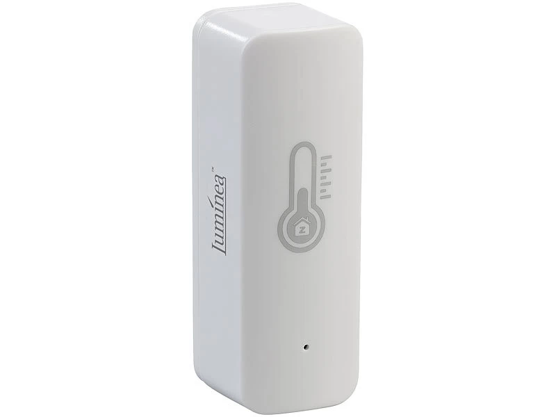 Luminea Home Control Temperatur Datenlogger:4er-Set ZigBee-Temperatur- & Luftfeuchtigkeits-Sensoren Mit App – Bild 7