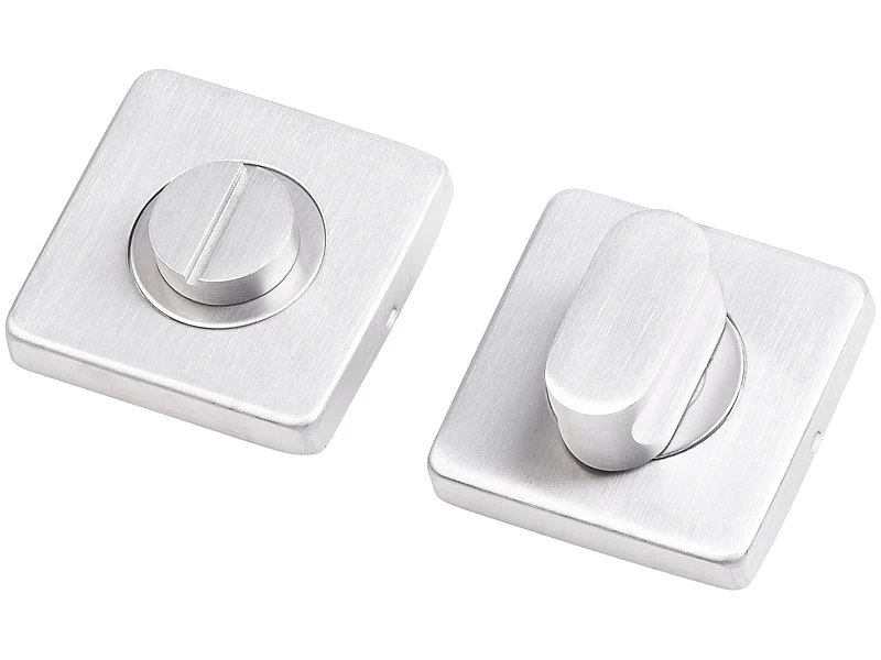 AGT Türbeschlag Rostfrei:8er-Set Edelstahl-Türbeschläge Für Alle Innen-Türen, Mit 8 Türklinken – Bild 19