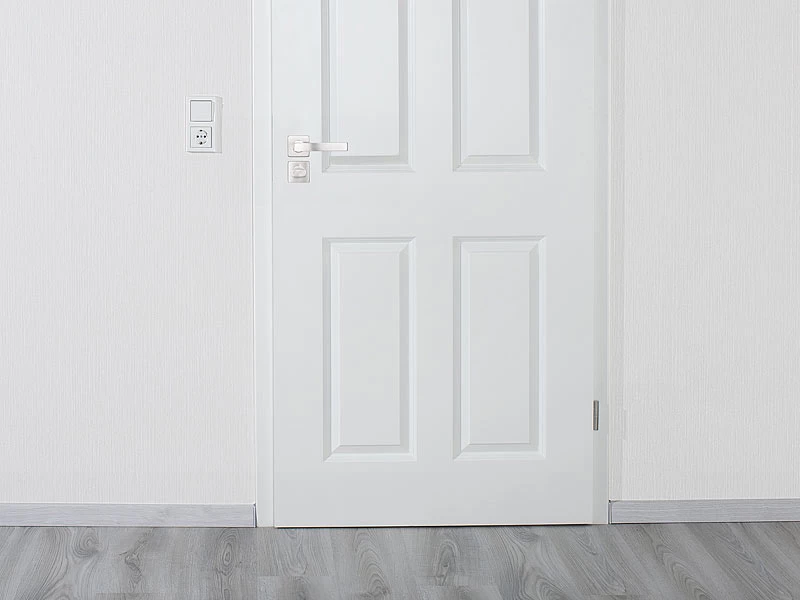 AGT Türbeschlag Rostfrei:8er-Set Edelstahl-Türbeschläge Für Alle Innen-Türen, Mit 8 Türklinken – Bild 4