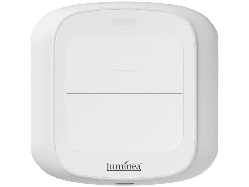Luminea Home Control Funk Lichtschalter:2er-Set Smarte WLAN-Fernbedienung Mit 2 Tasten, Licht & Szenen Steuern – Bild 9