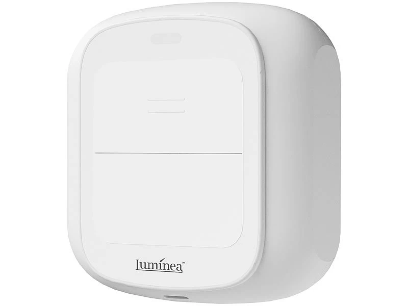 Luminea Home Control Funk Lichtschalter:2er-Set Smarte WLAN-Fernbedienung Mit 2 Tasten, Licht & Szenen Steuern – Bild 14